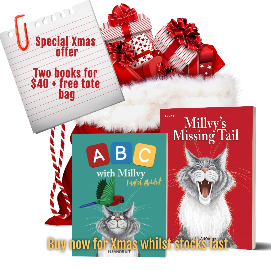 Millvy's Missing Tail - A silver cat mystery story