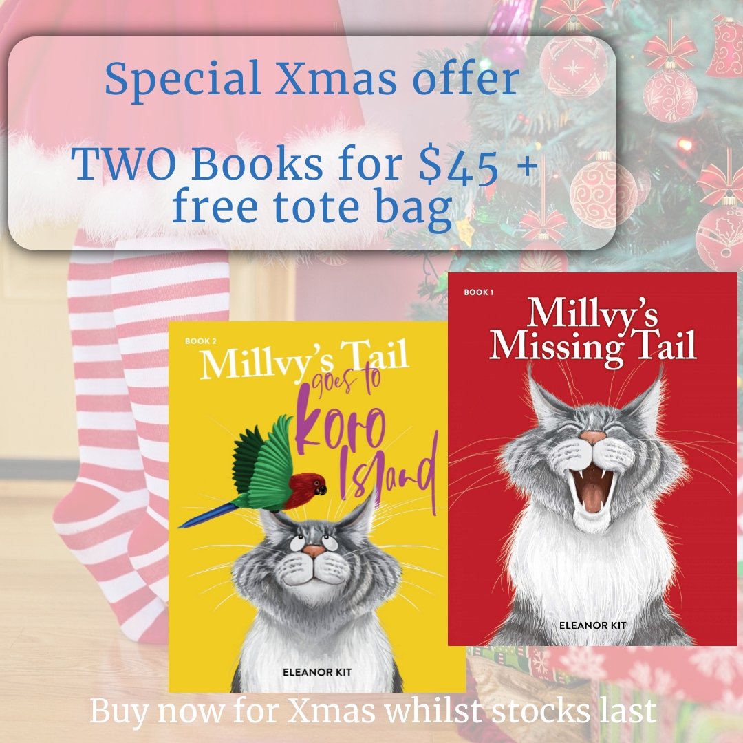 Millvy's Missing Tail - A silver cat mystery story