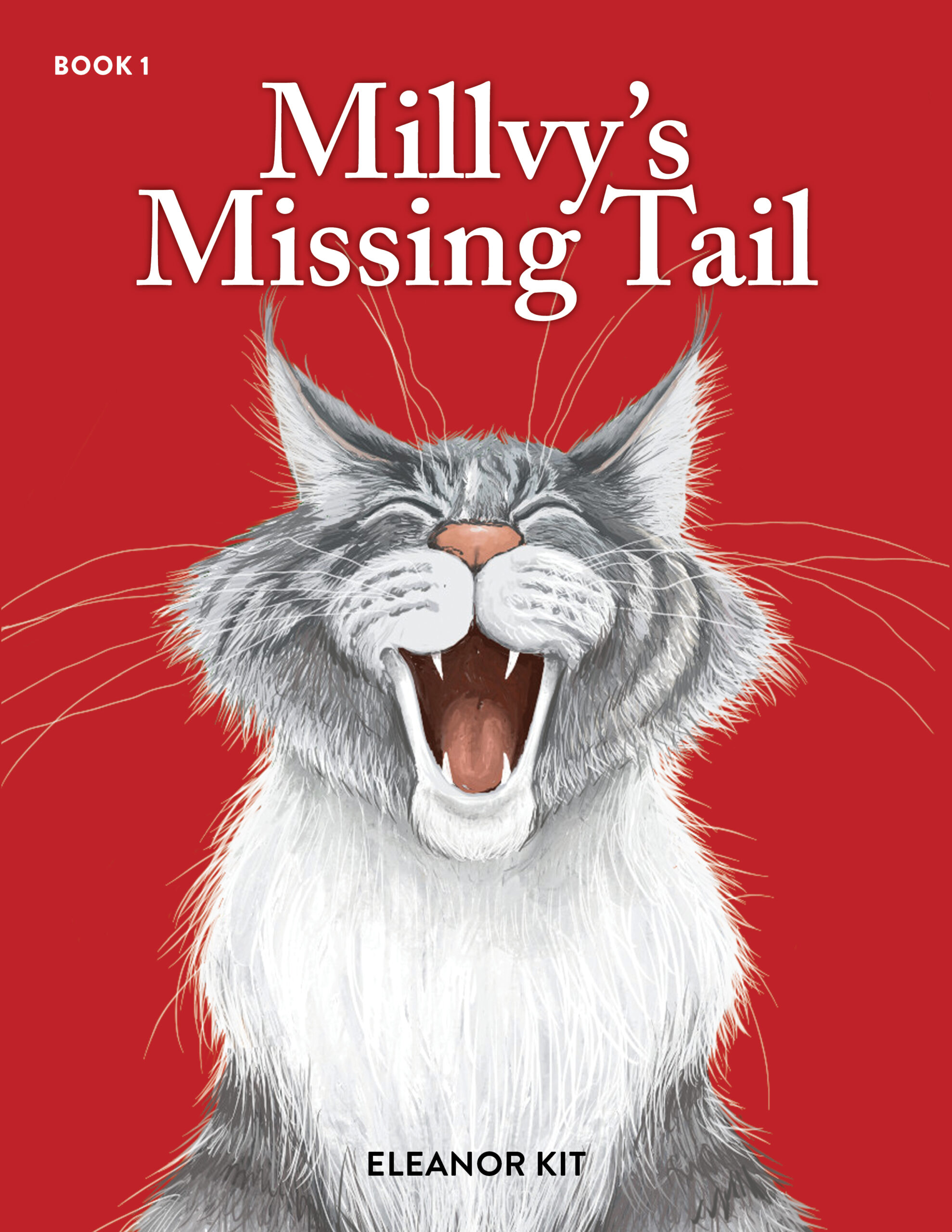 Millvy's Missing Tail - A silver cat mystery story